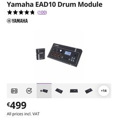 Yamaha ead10 drum mic