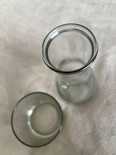 Clear Reused Glass