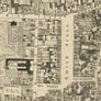Framed reprocuction John Rocque maps Image 6