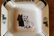 arklow ashtray advertising black &amp; white