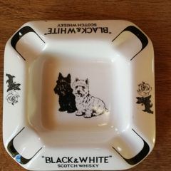 arklow ashtray advertising black & white