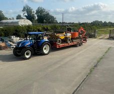 Tandem-Axle Low Loader Trailer  7,500
