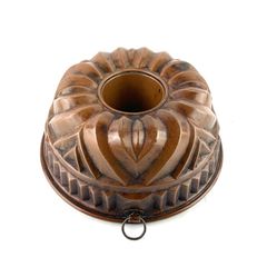 Antique Large Copper Bundt Cake Mold
