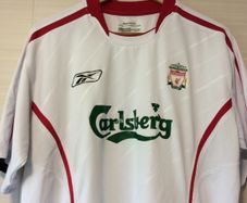 Liverpool Jersey. Season 2005/2006. Official Reebok Away Jersey. Authentic Original From 2005. Not A Modern Day Remake.