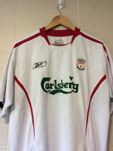 Liverpool Jersey. Season 2005/2006. Official Reebok Away Jersey. Authentic Original From 2005. Not A Modern Day Remake.