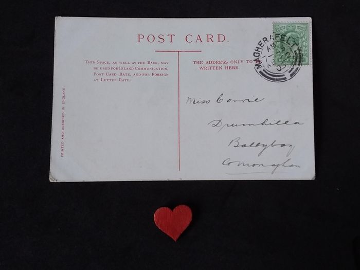 Ireland Postcard : Cork City Coat of Arms - Heraldic Series : 1905