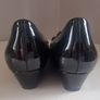 Black Clarks Ballerina wedge new shoes sz 9 Image 3