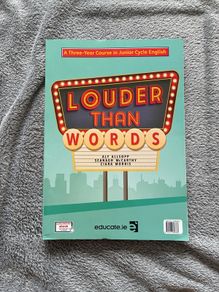 Louder than words - English junior cycle workbook