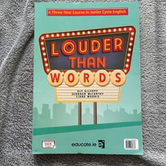 Louder than words - English junior cycle workbook