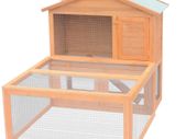 Animal Rabbit Cage Outdoor Run Wood