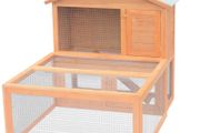 Animal Rabbit Cage Outdoor Run Wood