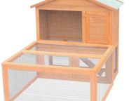main image for ad Animal Rabbit Cage Outdoor Run Wood