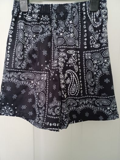 Boys Paisley Print Shirt and Shorts Age 11-12