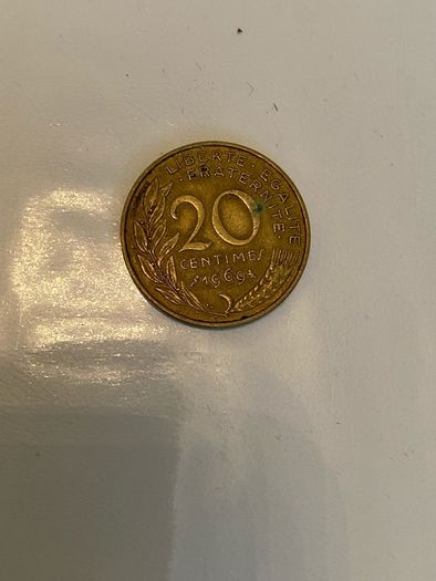 1963-1975 French 20 centimes
