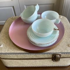 cups & saucers - art deco