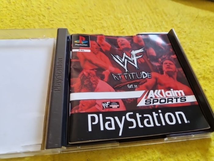 Wf Attitude Get it PlayStation1 Ps1 PlayStation2 Ps2 games Original