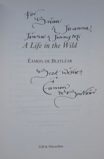 Eamon de Buitlear - A Life In The Wild - Signed Copy