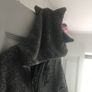 baby boys tracksuit style onezie - look at hood Image 3