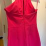 Lipsy Pink Cross.  Front Halter Neck Midi Dress    Size 10 (Excellent Condition) Image 6