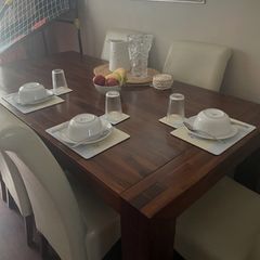 Dining Table and Six Chairs