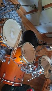 DXP Orange Drumset