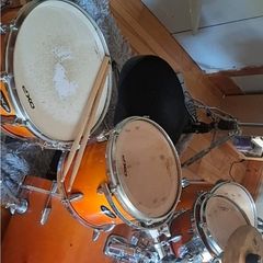DXP Orange Drumset