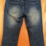 NEXT Embroidered Cropped Jeans 12    Jewelled Waistband Image 3