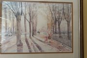 Watercolour by Tom Nisbet
