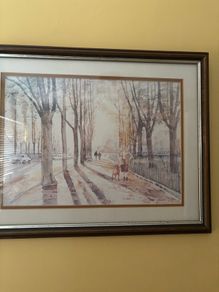 Watercolour by Tom Nisbet