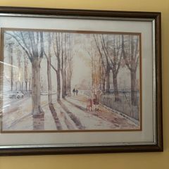 Watercolour by Tom Nisbet