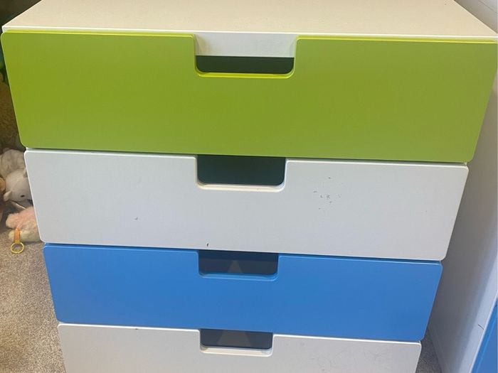 Kids wardrobe & chest drawers