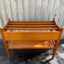 Mid-Century Danish Teak Magazine Rack 1960s Scandinavian Modern Design Image 2