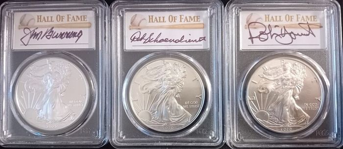 2020 Silver Dollars Emergency Issue. PCGS MS70