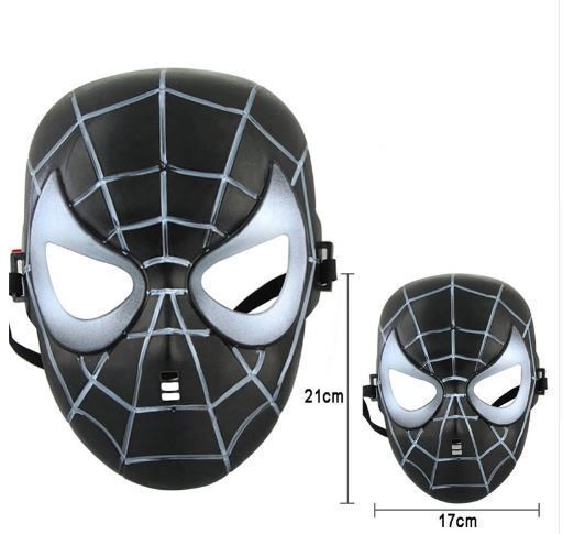 halloween kids costume/satin cape/superhero mask