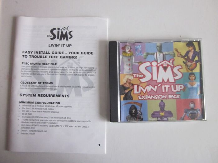 The Sims Livin'it up expansion pack