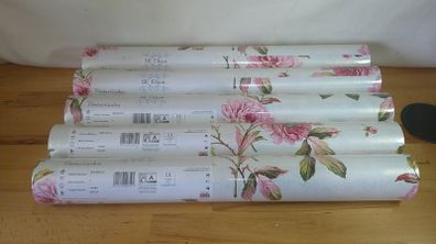 SK Filson Chelsea Garden Wallpaper DE40819 Floral Lot of 5 Rolls Same Batch 1 Brand New factory Sealed