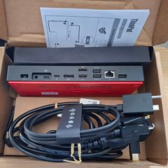 NEW Lenovo 40B0 Thinkpad Thunderbolt 4 Workstation Dock 300W PSU UK ,Cables