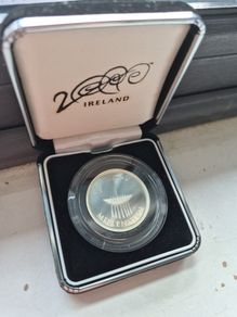 1 pound silver millennium coin
