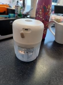 electric rechargeable food chopper