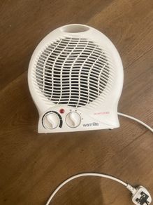 Heating and cooling fan