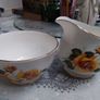 Harley Sugar & Milk Jug & Cake Plate Image 2