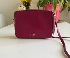 Cath Kidston Pink Leather Handbag