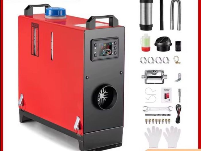Power supply 30 euro extra  diesel heater 8Kw all in one  kerosene /diesel