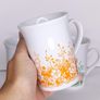 Matching set of retro mugs from the 90's Image 3