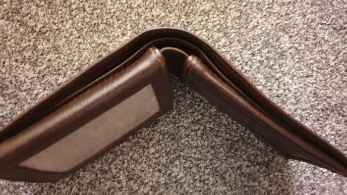 brown wallet