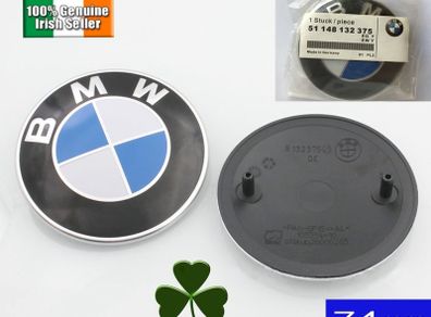 74mm Bmw Oem Style Trunk Emblem
