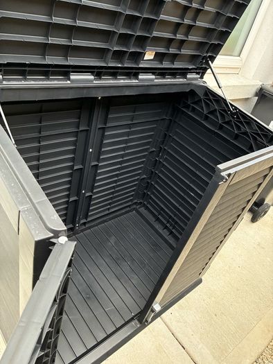 Garden Storage Box 2Door & Lift-Up Lid