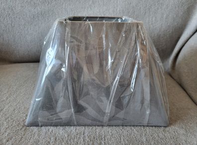 Grey lampshade