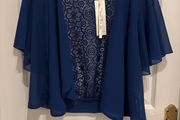 Lace Back Shrug Size 14