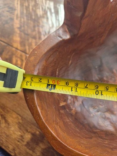Vintage Teak Carved Fruit Basket , 5kg , Perfect Condition